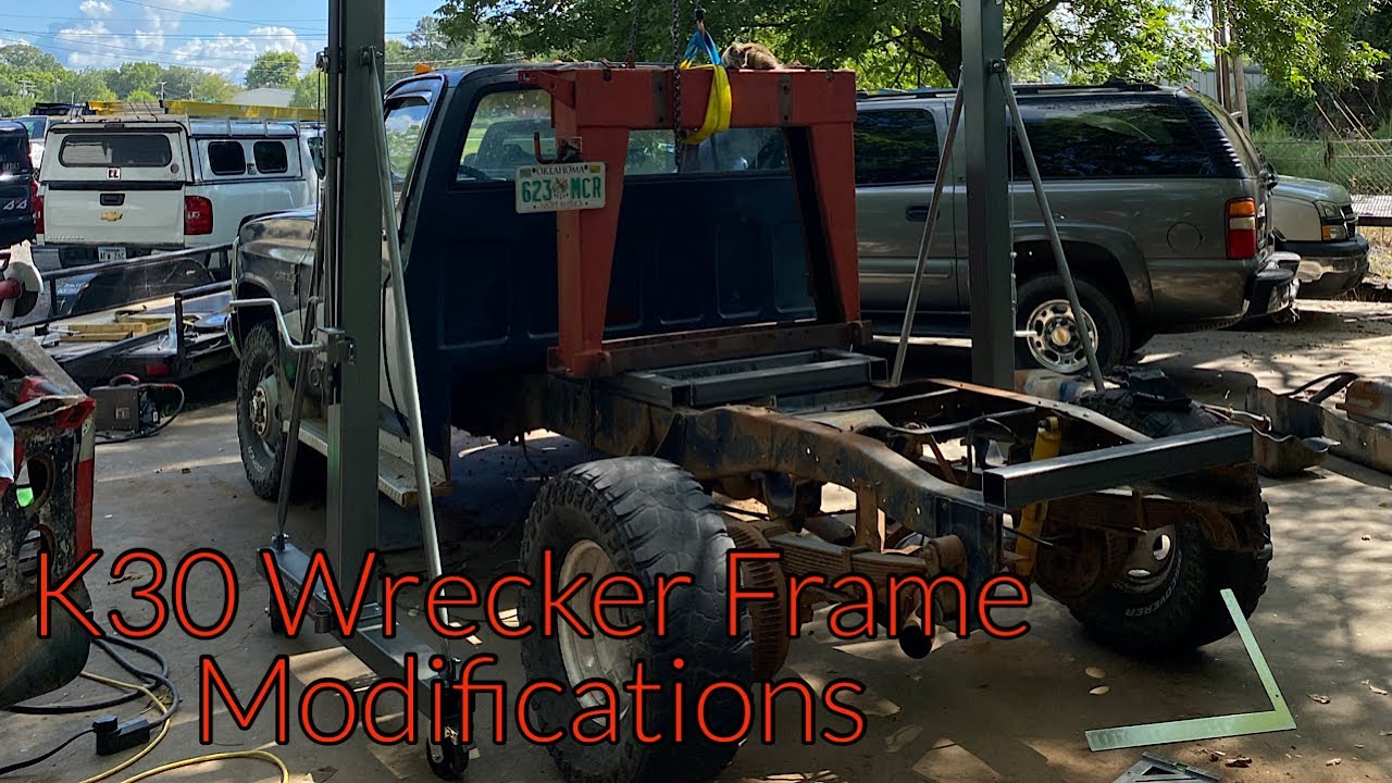 The K30 Wrecker Frame Needs Some Help - Arkansas Off-Road Recovery ...
