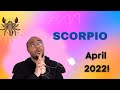 SCORPIO ♏️ April 2022 Tarot |“BLESSINGS upon YOU!”|  #ReydiantScorpio