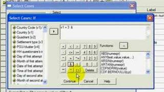 SPSS 6 | Looking at Particular Groups