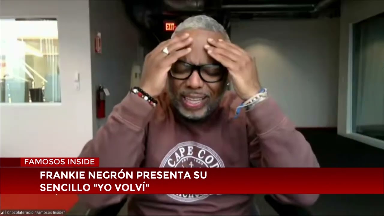 Famosos Inside | Entrevista a Frankie Negrón, salsero