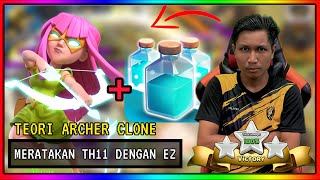 Tutorial Lavaloon Archer Clone Di TH11 Yang Dijamin Rata !!