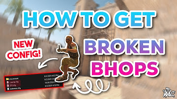 HOW TO GET THE NEW BROKEN BHOPS IN CS2 !! *patched August 14, 2025* CONFIG STILL WORKS !!!!