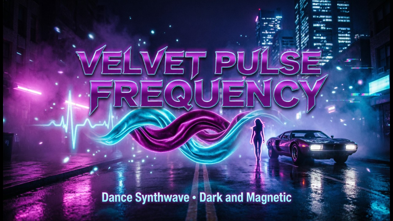 Velvet Pulse Frequency - Dance Synthwave (Dark and Magnetic)