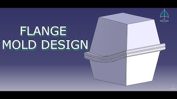 Flange   Mold Desing with CATIA V5