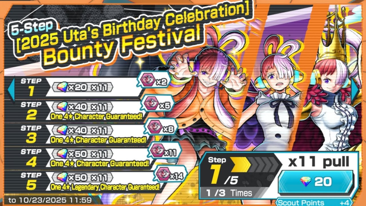 REBANNER ALL UTA | ONE PIECE BOUNTY RUSH | OPBR