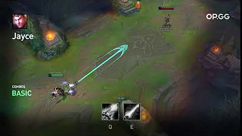 Jayce E Q Combo