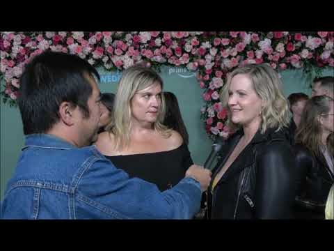 Lizzie Molyneux Logelin and Wendy Molyneux Carpet Interview at The People We Hate At the Wedding