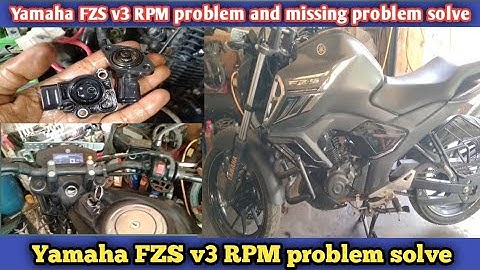 Yamaha FZS v3 missing problem ! FZS v3 pick up problem ! Yamaha FZ v3 check light on problem
