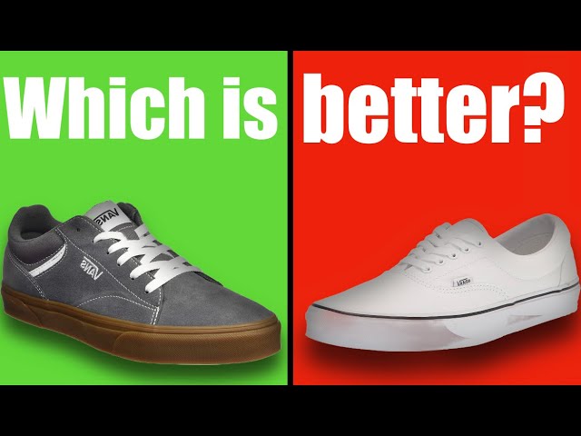 Canvas vs Suede Skate Shoes: Which One to Wear?