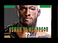 USMAN VS MCGREGOR 2022