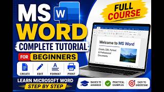 🔥 MS Word Chapter 7 Tutorial for Beginners | Learn Microsoft Word Step by Step