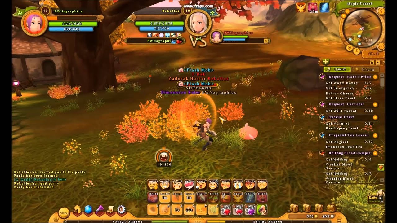 Ragnarok Online 2 PVP Warrior Vs Priest - YouTube