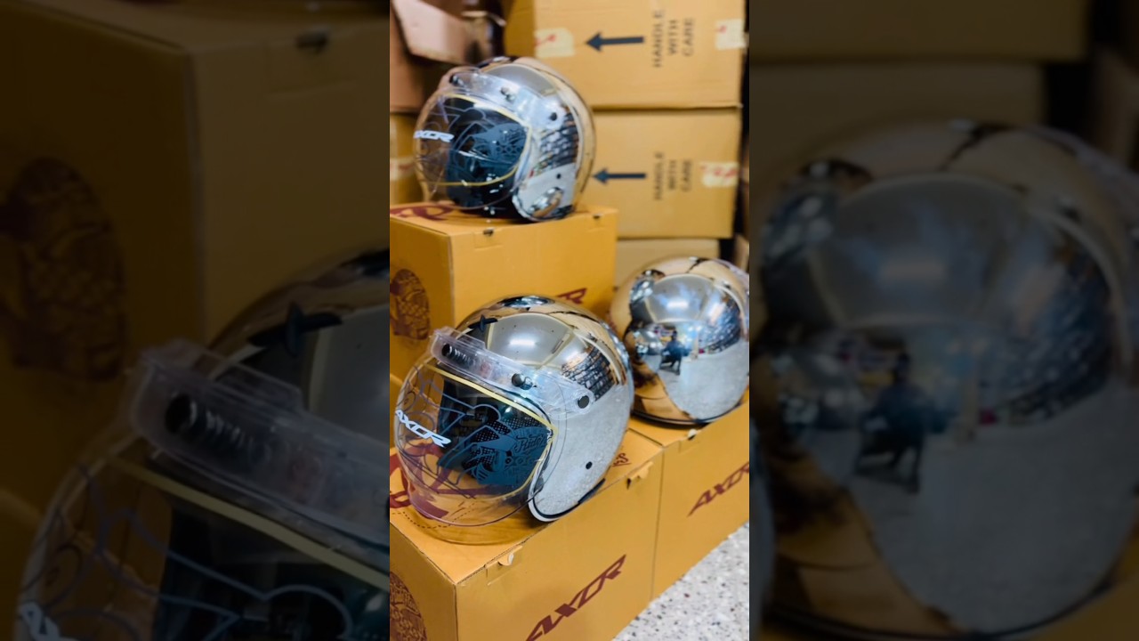 AXOR RETRO ALPHA CROME FINISH HELMET NOW AVAILABLE | 