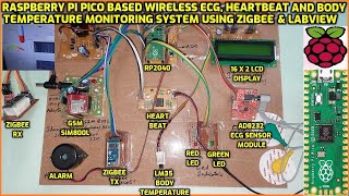 Raspberry Pi Pico Based Real-Time Patient Health Monitoring & Alarming Using Wireless Sensor Network