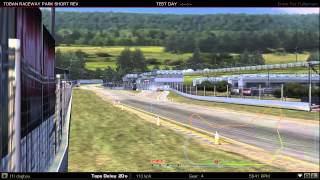 First run with rfactor drift mod