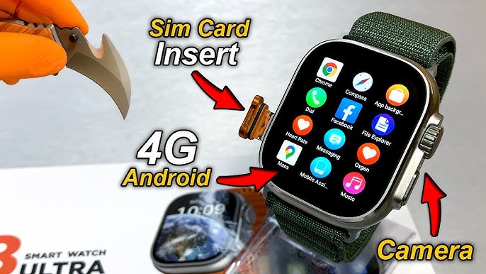 Rogbid Model X- a smartwatch phone that supports SIM card! #rogbid #sm