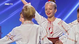 Un Dans Popular Frumos Ansamblul De Dansuri Populare Ciocârlia - Românii Au Talent