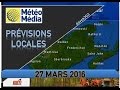 Mtomdia prvisions locales  27 mars 2016