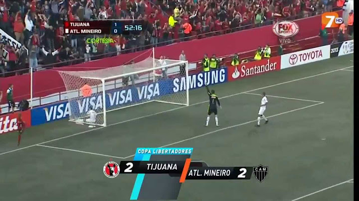 Xolos De Tijuana Vs Atlético Mineiro 2-2 Ida Cuartos De Final Copa Libertadores 2013