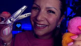 ASMR to make your sleepy eyes fall asleep - guess the triggers
