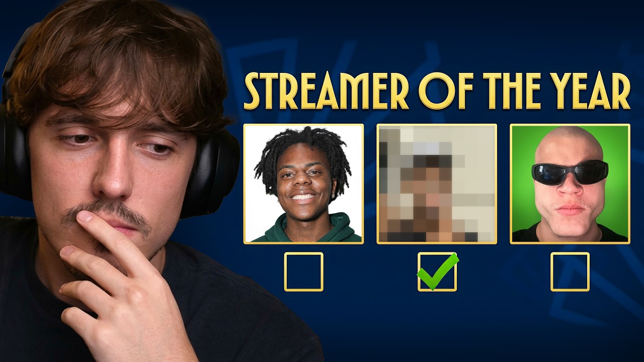 My 2026 Streamer Awards Nominations...