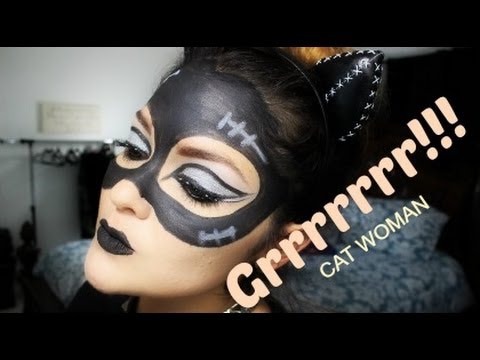 Permanecer de pié ingeniero sueño CAT WOMAN MAKEUP / GATUBELA/HALLOWEEN MAKEUP - YouTube