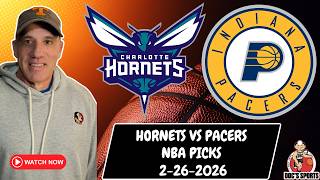 NBA Picks - Hornets vs Pacers TODAY NBA Predictions | Jason Sharpe NBA Best Bets & Betting Tips