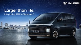 Feel the Joy, Feel the Excitement of Hyundai STARIA Signature 7 | #LargerThanLife