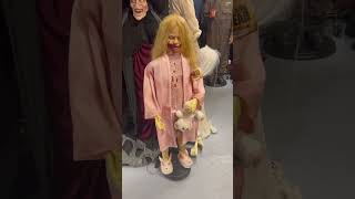 Walking Dead Teddy Bear Girl Spirit Halloween Animatronic Restored