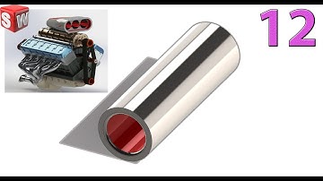 V12 Car Engine - 12. Gudgeon Pin (Project 04) Design by Solidworks