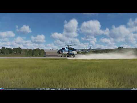 DCS Ми-8 авторотация. Загрузка 76.