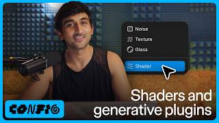 Generative plugins and shaders demo | Config 2026 new features screenshot 1