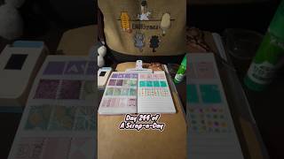 Day 244 of A Scrap-a-Day! #ASAD #ASMR #junkjournaling #stamps #ENGRhymes