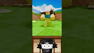 EL NOOB ENTRENA AL VENDEDOR DE PESAS! 🏋🏽💪🏼PATEA UN LUCKY BLOCK @YourRobloxNoob