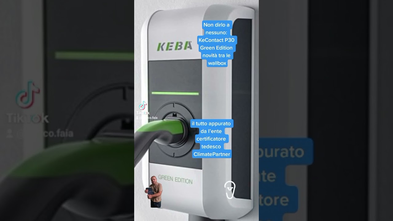Nuova wallbox ecocompatibile al 100%☀️
