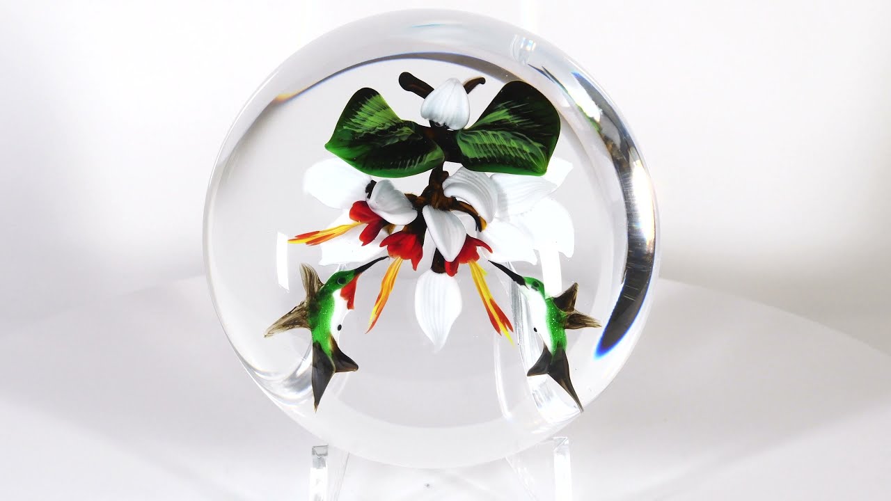 Glass Paperweight Auction 79 Lot 109 YouTube