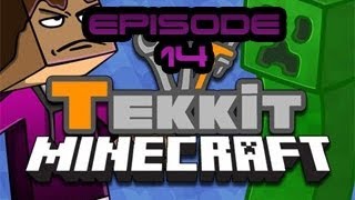 Tekkit Let's Play Episode 14 - Ultimate Minecraft RedPower Defences!