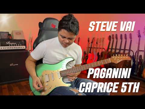 Steve Vai - Paganini 5th Caprice (Crossroads) Cover