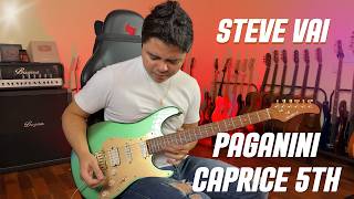 Steve Vai - Paganini 5th Caprice (Crossroads) Cover