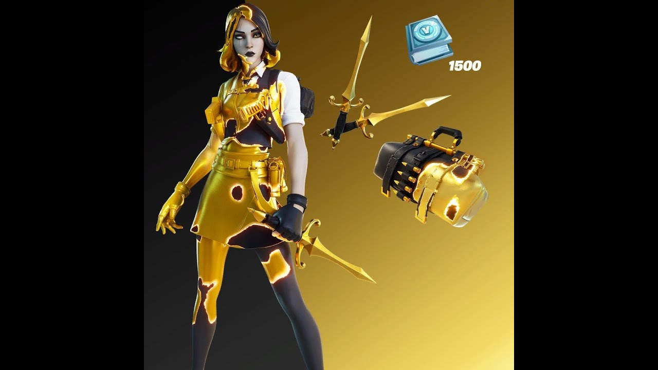 Der neue Weibliche Midas skin | Fortnite Saison 5 - YouTube