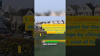 Redefining Minimum Wage  Barbara Lee's Bold Proposal for a $50 per Hour Minimum Wage