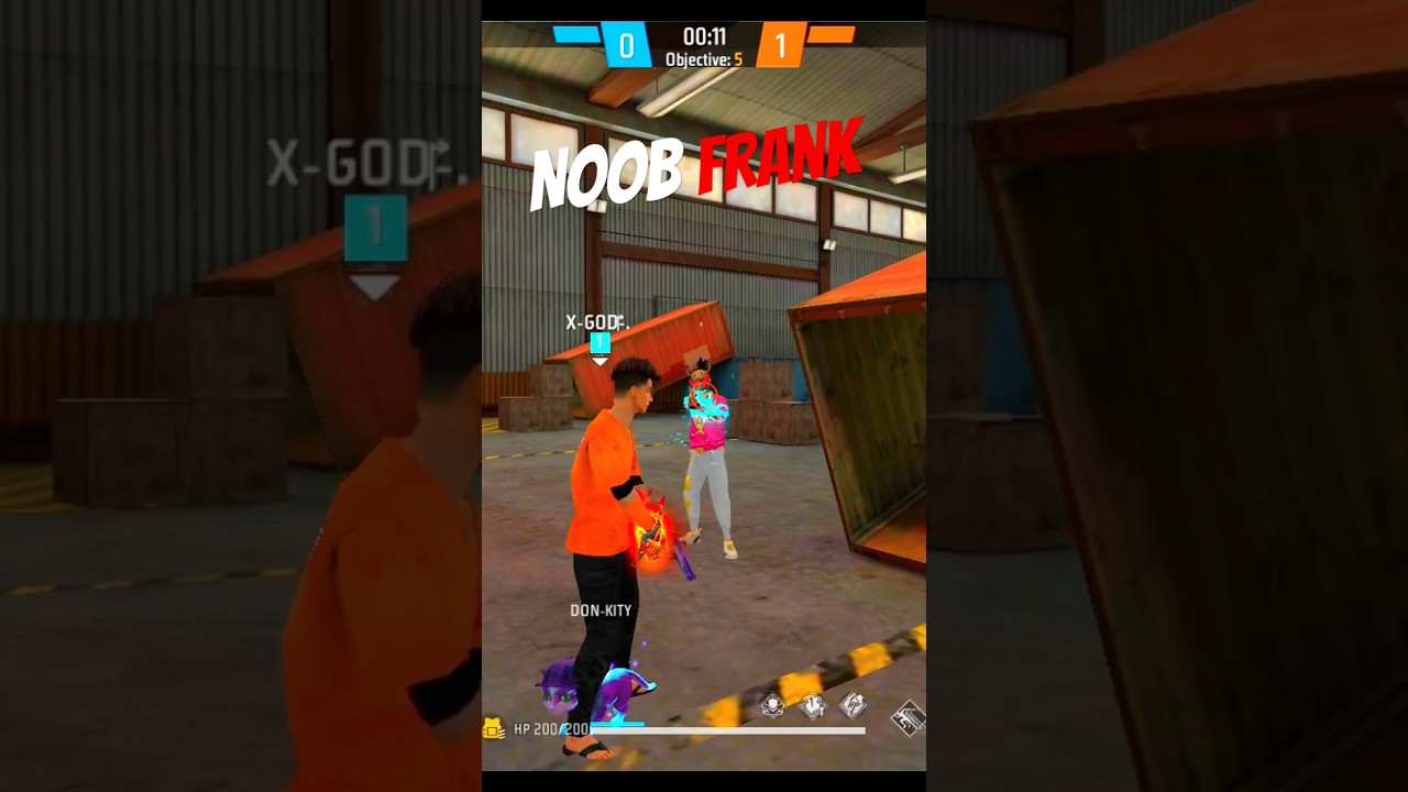 free fire noob Frank lll 😱