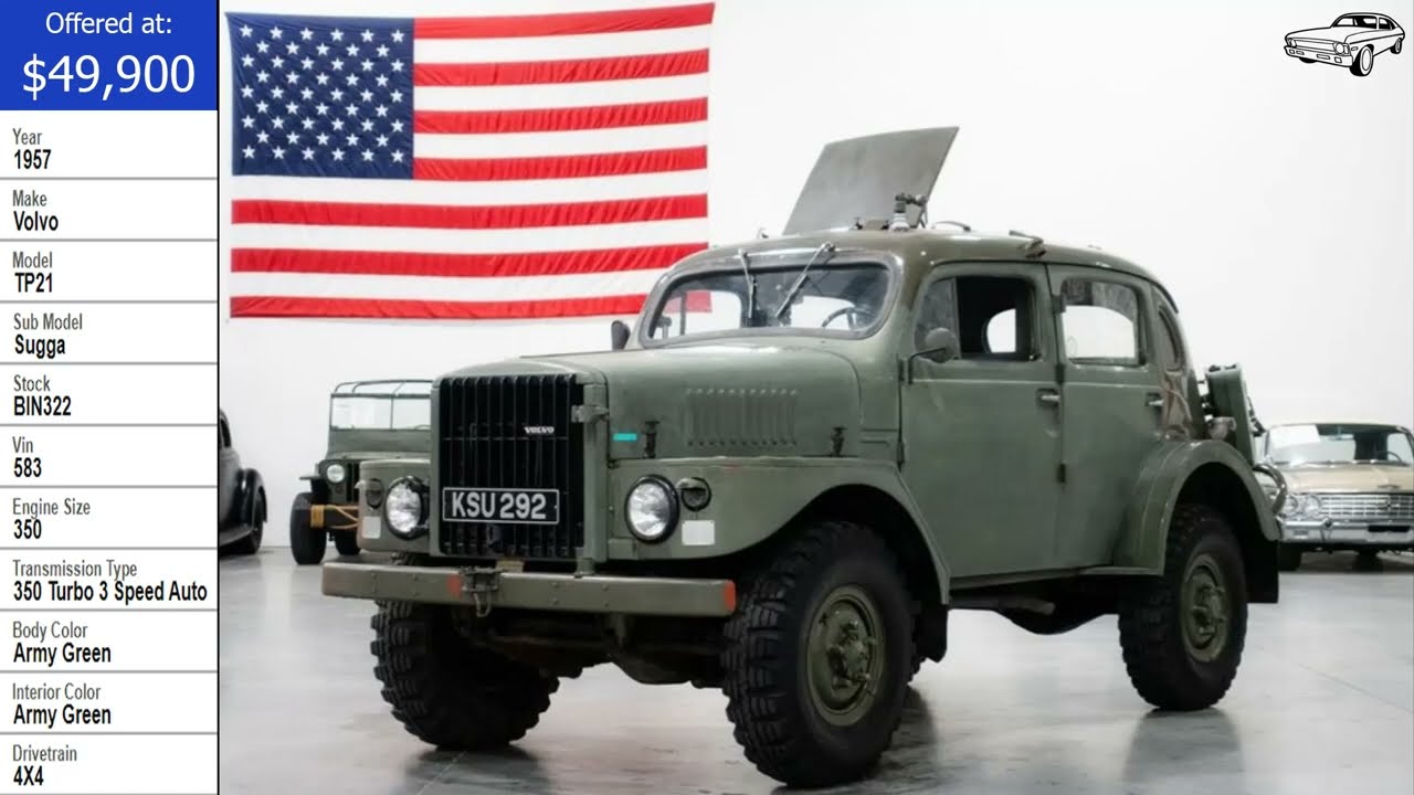 1957 Volvo TP21 Sugga