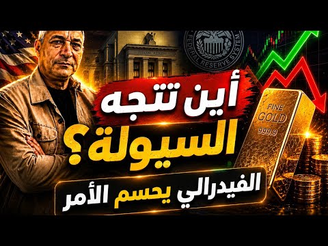 أين تهرب السيولة الآن؟ الذهب أم الأسهم؟ | قرار الفيدرالي قد يغيّر كل شيء