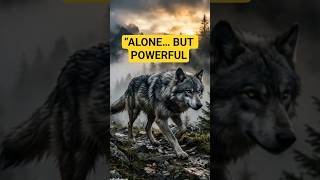 “LONE WOLF: The Silent Ones Are the Most Dangerous”🔥 #LoneWolf#SelfImprovement#Motivation