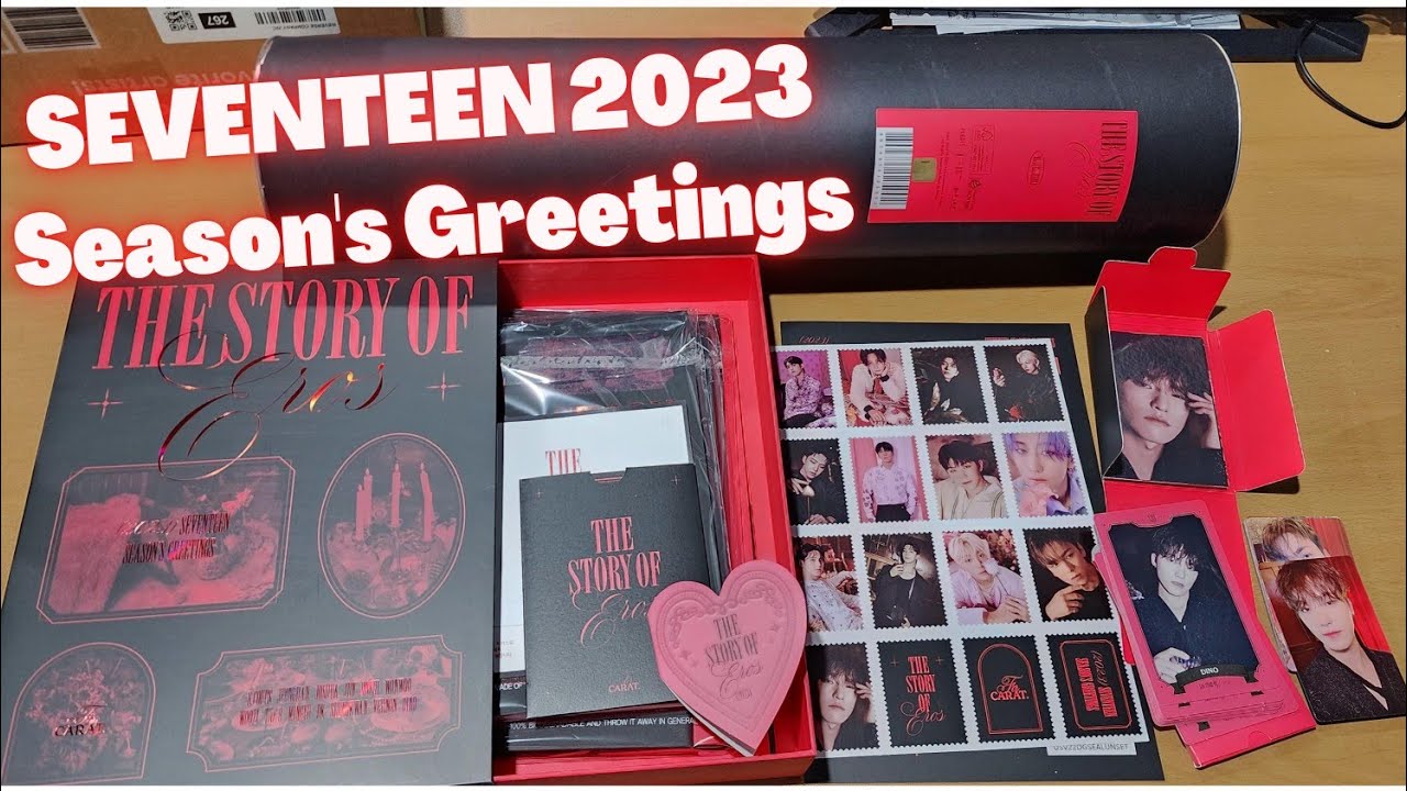 K-POP・アジア SEVENTEEN 2023 SEASON'S GREETINGS 세븐틴 시즌스그리팅 Seventeen Season's Greetings 2023 Unboxing