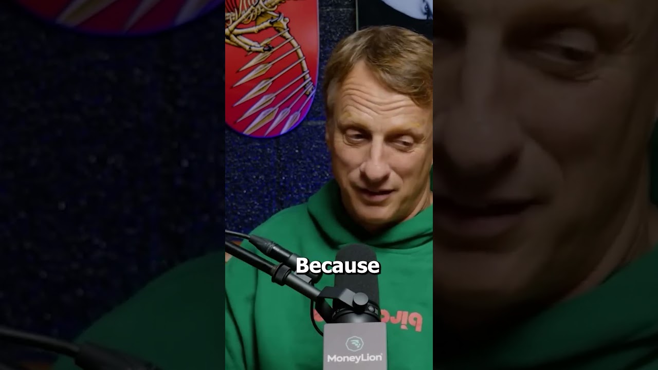 Tony Hawk On His First Kickflip