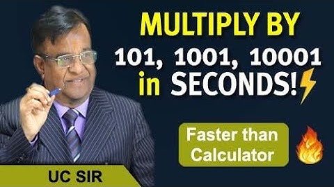 Multiply Any Number by 101, 1001, 10001 – Mind-Blowing #maths  #Trick #videos