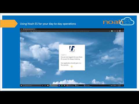 Using Noah ES for your day-to-day operations