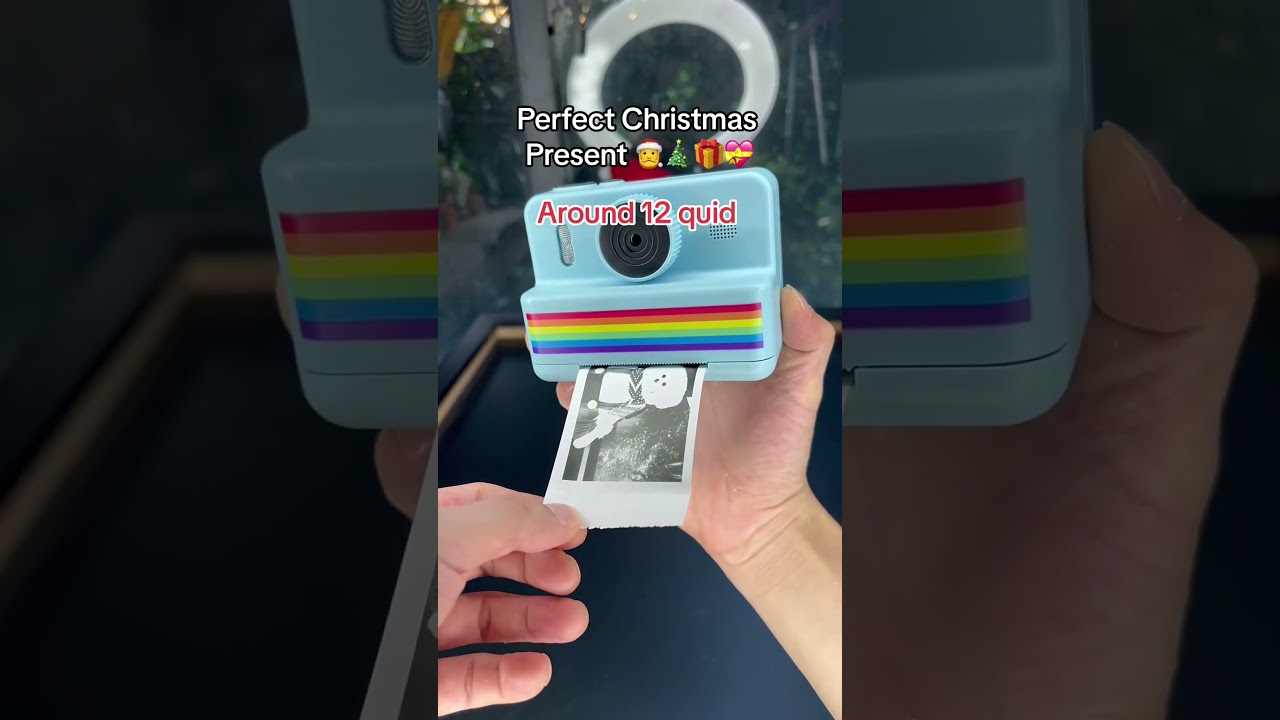 Ultimate Christmas Gift: Instant Print Camera! 